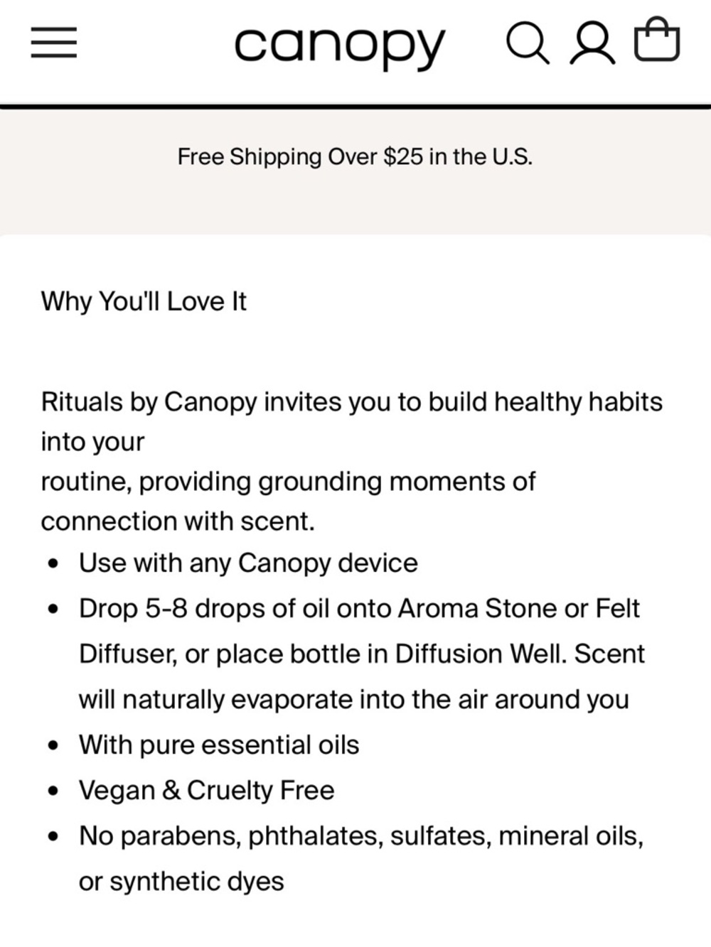 Canopy Rituals Aroma Kit - Picture 6 of 6
